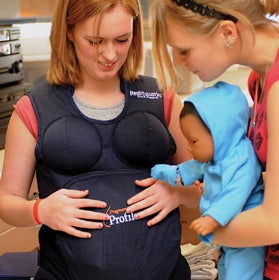 Zwangerschapsbuik en de Real Care Baby